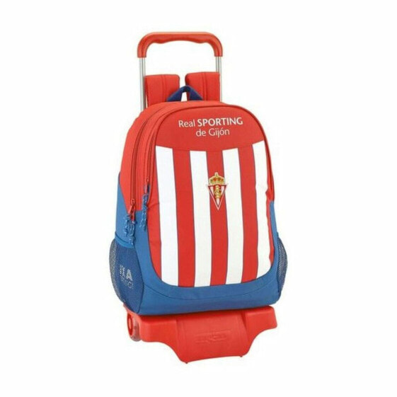 Школьный рюкзак с колесиками 905 Real Sporting de Gijón