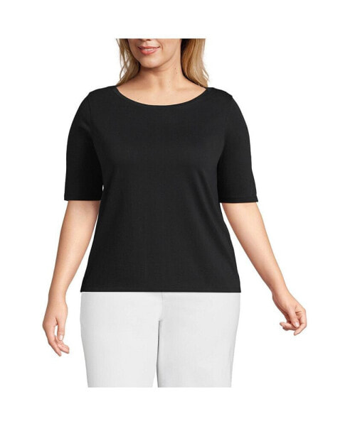 Plus Size Supima Cotton T-shirt