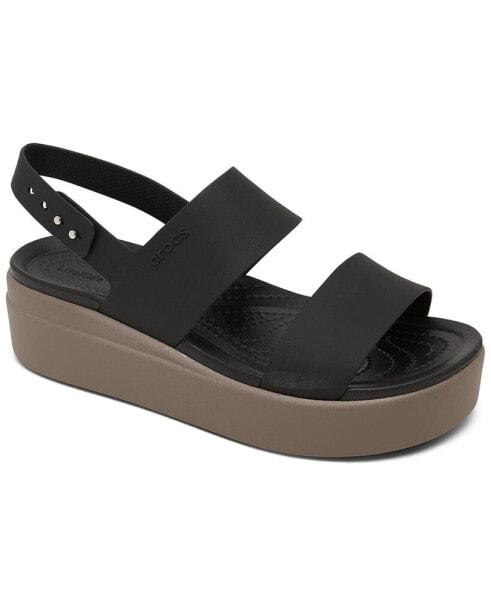 Women's Brooklyn Low Wedge Sandals from Finish Line