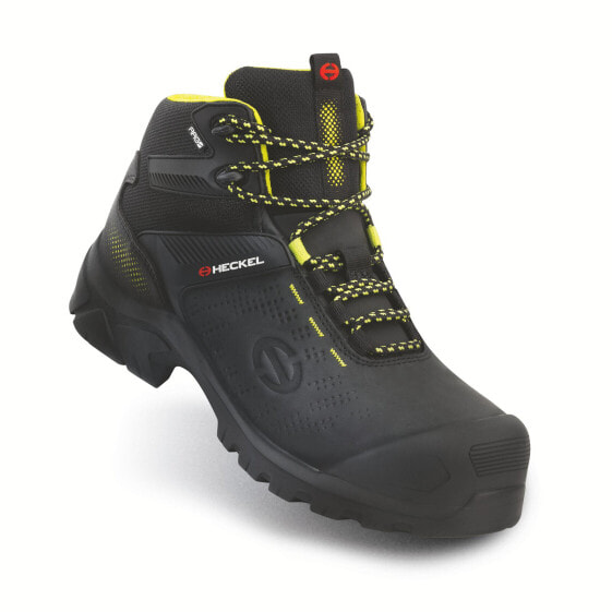 Heckel Uvex Heckel Maccrossroad 3.0 - Male - Adult - Safety boots - Black - Yellow - EUE - CI - HI - HRO - S3 - SRC