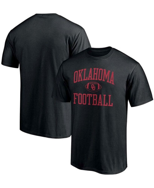 Men's Black Oklahoma Sooners First Sprint Team T-shirt