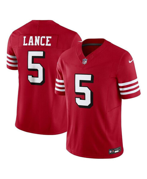 Men's Trey Lance Scarlet San Francisco 49ers Vapor F.U.S.E. Limited Jersey