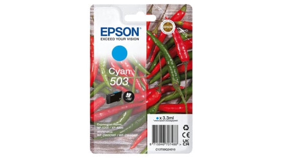 Epson 503 - Standard Yield - 3.3 ml - 165 pages - 1 pc(s) - Single pack