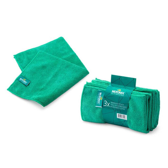 MOTOREX Microfiber Cloth 3 Units