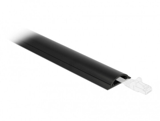Delock 20710, Black, PVC, Adhesive tape, 1 pc(s), 50 mm