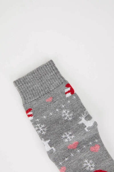 Носки defacto Yılbaşı Christmas Cotton Socks