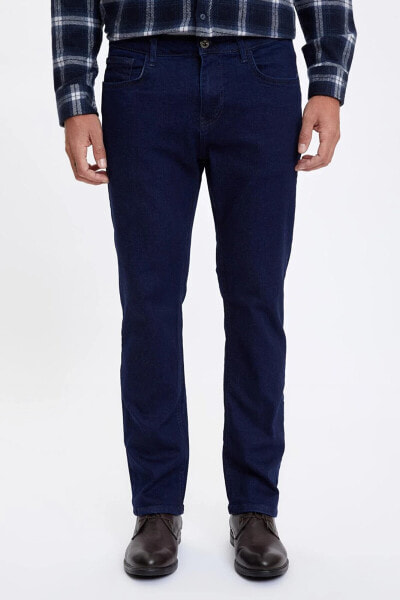 Erkek Dark Navyblue Diago Comfort Fit Jean Pantolon R8820AZ20AU