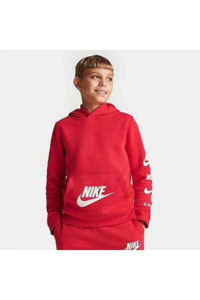 Sportswear Standard Issue Pullover Hoodie (Boys') Çocuk Sweatshirt FN7724-657