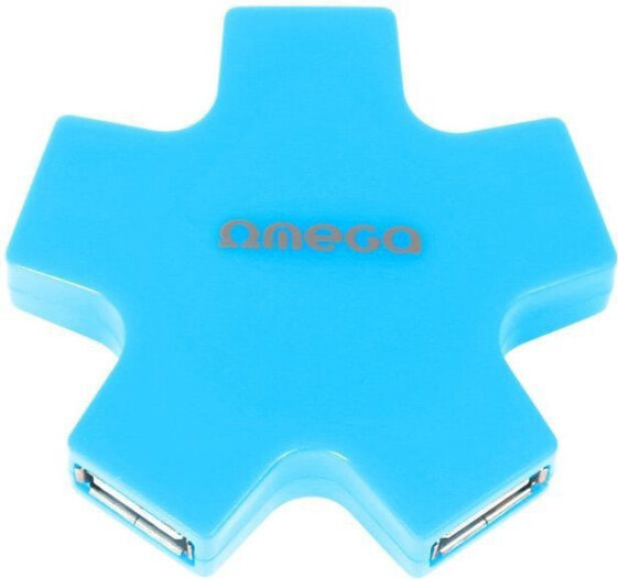 HUB USB Omega 4x USB-A 2.0 (OUH24SBL)