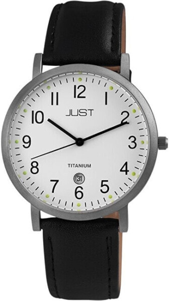 Titanium analog watch 4049096657787
