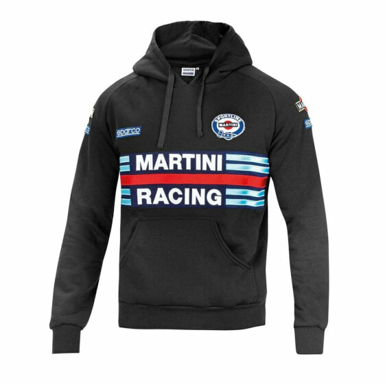 Men’s Hoodie Sparco Martini Racing Black