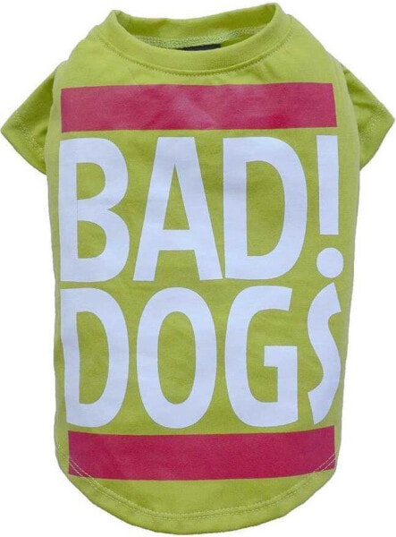 Одежда для собак Doggydolly Koszulka Bad Dogs зеленая размер L