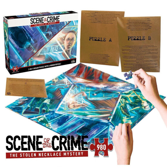 GOLIATH BV Puzzle Escena Del Crimen La Casa De Los Espejos Board Game