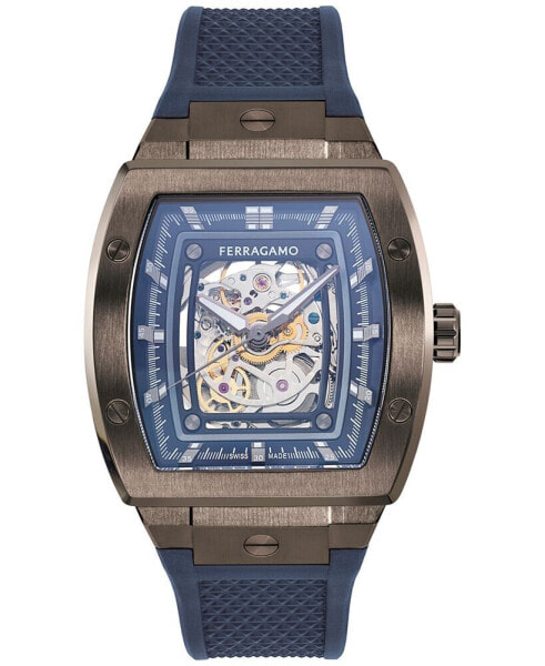 Часы Salvatore Ferragamo Swiss Automatic Blue 42mm