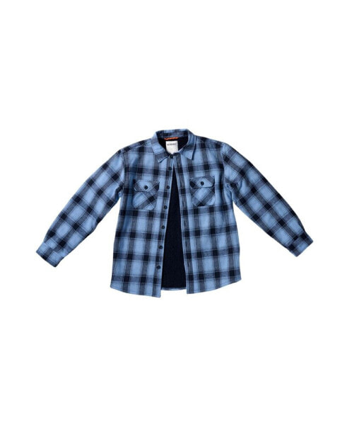 Expedition Sherpa Fleece Lined Men's Flannel Jacket