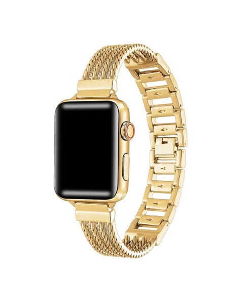 Unisex Clara Stainless Steel Bracelet Band for Apple Watch Size-38mm,40mm,41mm