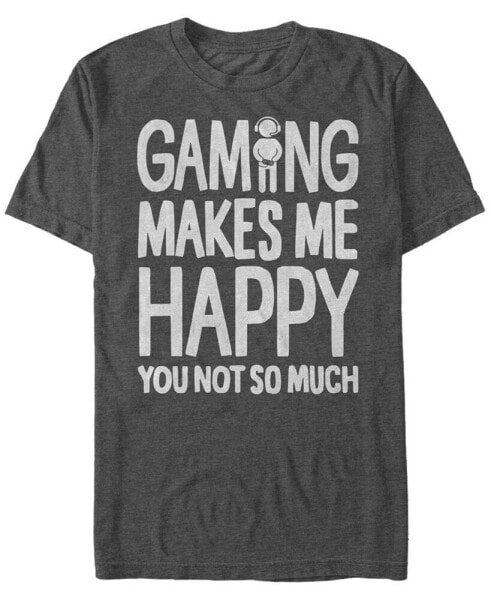 Men's Happy Games Short Sleeve Crew T-shirt