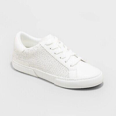 Women's Maddison Sneakers - A New Day White 6.5