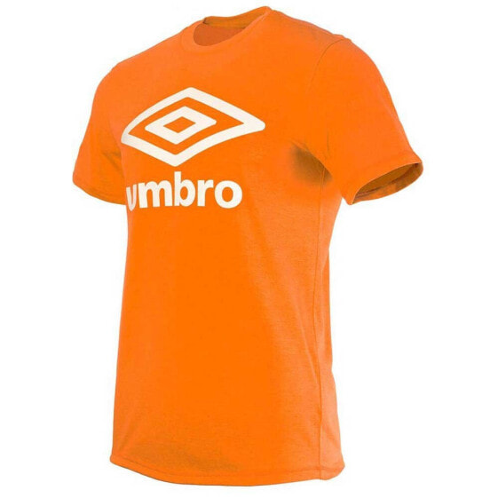 Мужская спортивная футболка белая с логотипом UMBRO Football Wardrobe Large Logo