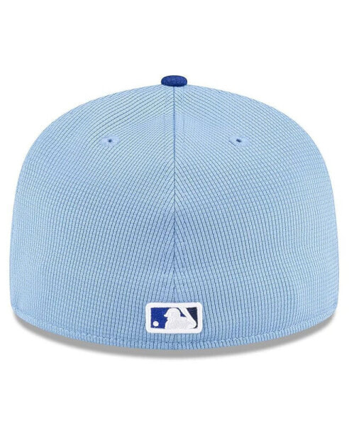 Men's Light Blue Toronto Blue Jays 2024 Batting Practice 59FIFTY Fitted Hat