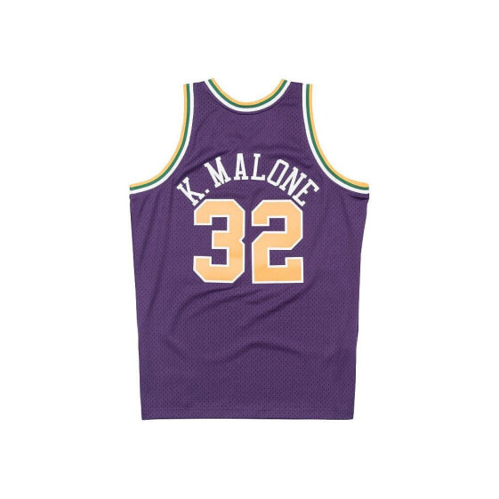 Utah Jazz Men's Hardwood Classic Swingman Jersey - Karl Malone