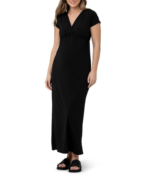 Maternity Misha Nursing Maxi Dress