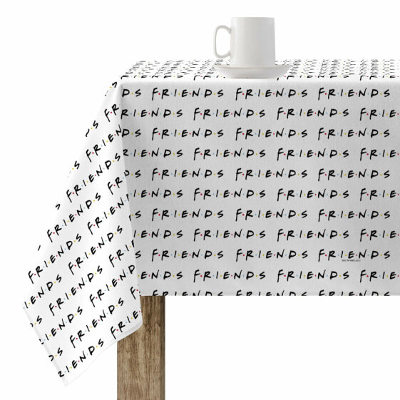 Скатерть устойчивая к пятнам Belum Friends White Разноцветный 300 x 150 cm