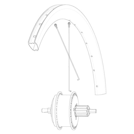 MAVIC Rear Cosmic SL 45 Disc EBM/CPC UST Disc EBM Road Rim