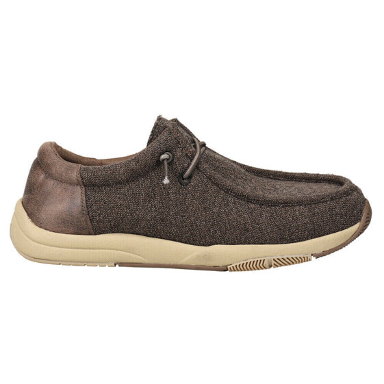 Мужская обувь Roper Hang Loose Slip On коричневые повседневные туфли 09-020-0191-3386