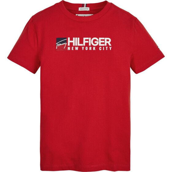 TOMMY HILFIGER Logo short sleeve T-shirt
