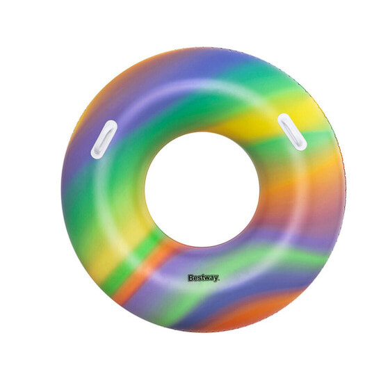 Inflatable Float Bestway Multicolour Rainbow Ø 119 cm