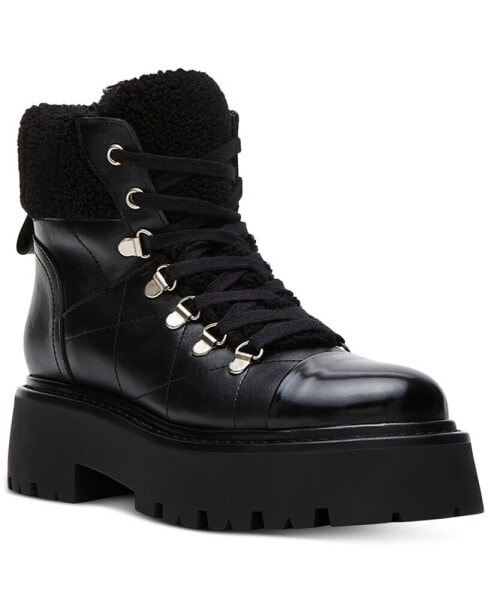 Women's Reyen Lace-Up Lug-Sole Hiker Boots