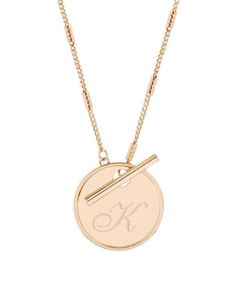 brook & york grace Initial Toggle Necklace