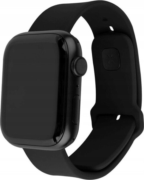 Fixed FIXED Silicone Sporty Strap - silikonowy pasek do Apple Watch Ultra/Ultra 2 49mm czarny - Gwarancja bezpieczeństwa. Proste raty. Bezpłatna wysyłka od 170 zł.