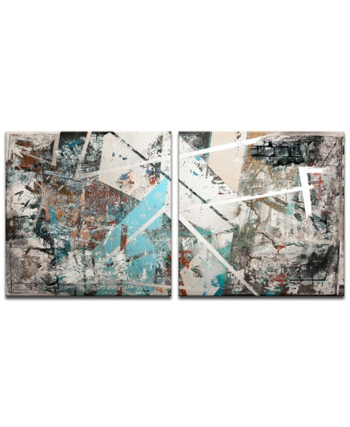 'Abstract' Oversized 2-Pc. Canvas Art Print Set