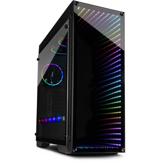 Inter-Tech X-908 Infini2 - Tower - PC - Black - ATX - ITX - micro ATX - Mini-ITX - Blue - Green - Red - Case fans