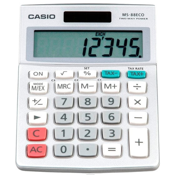 Калькулятор солнечный CASIO MS-88 ECO 8-значный