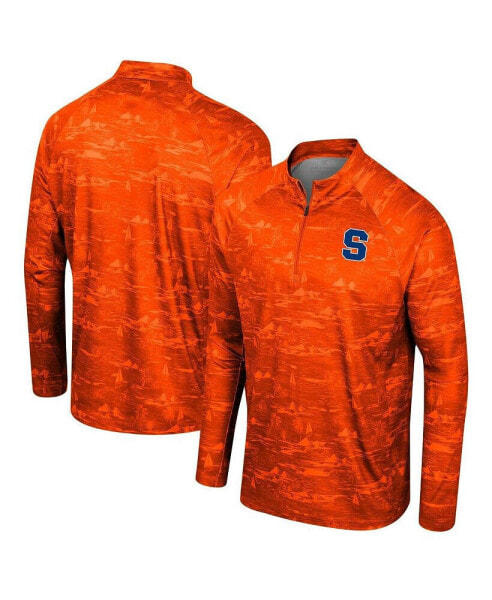 Men's Orange Syracuse Orange Carson Raglan Quarter-Zip Jacket