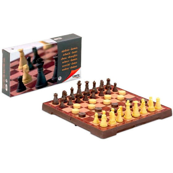 CAYRO Magnetic Chess Small Board Game