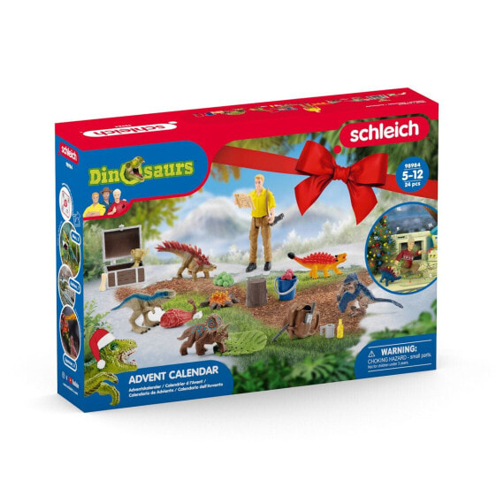 Schleich Dinosaurs Advent calendar 2023 - 98984, Box, Freestanding, Multicolour