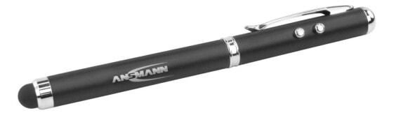 Ansmann Stylus Touch 4in1 - Universal - Black - Silver - Capacitive - LR41 - Alkaline - 22 g