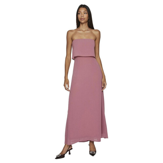 VILA Milina Strap Sleveless Long Dress