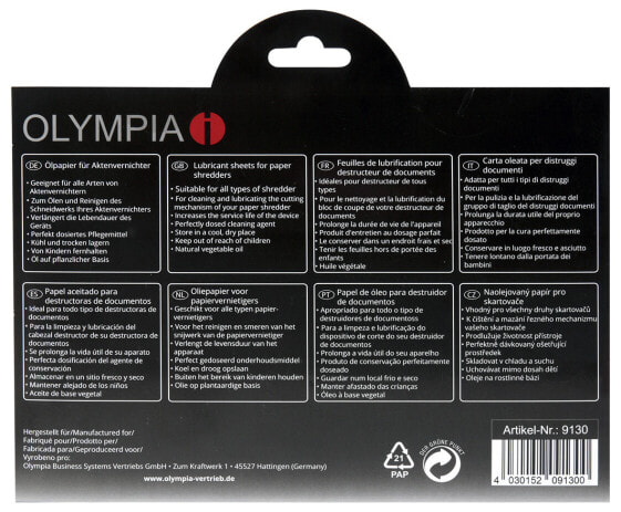 Olympia 9130 - 12 pc(s) - 240 mm - 5 mm - 163 mm - 160 g