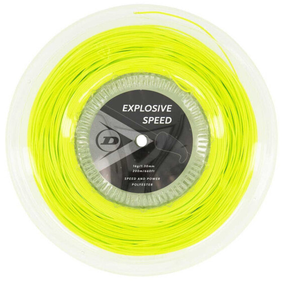 DUNLOP Explosive Speed Polyester 200 m Tennis Reel String