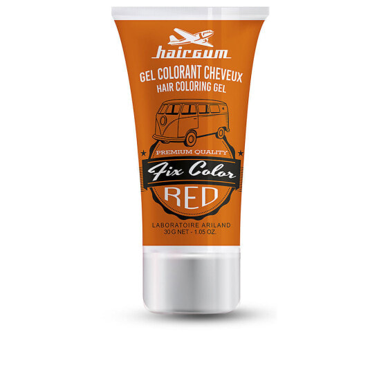 Hairgum Fix Color Gel Orange Полуперманентный красящий гель, оттенок оранжевый  30 мл