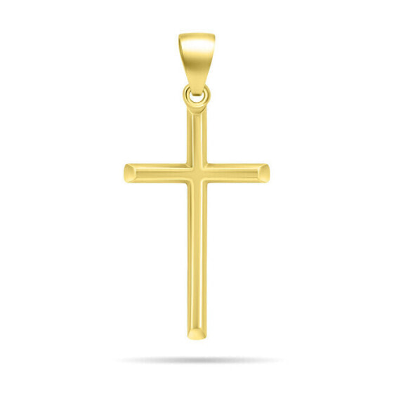 Timeless gilded cross pendant PT41Y