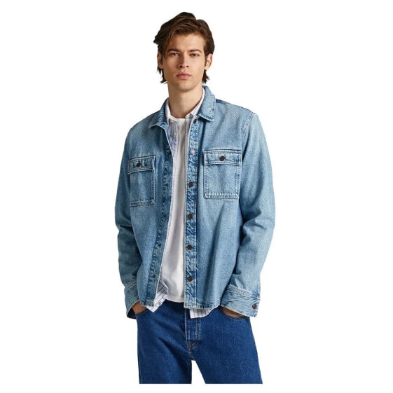 PEPE JEANS Weston Reclaim long sleeve shirt