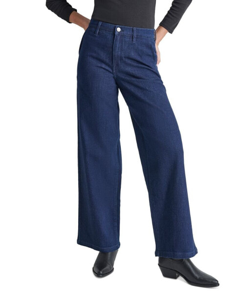 Women's High-Rise Wide-Leg Trouser Jeans