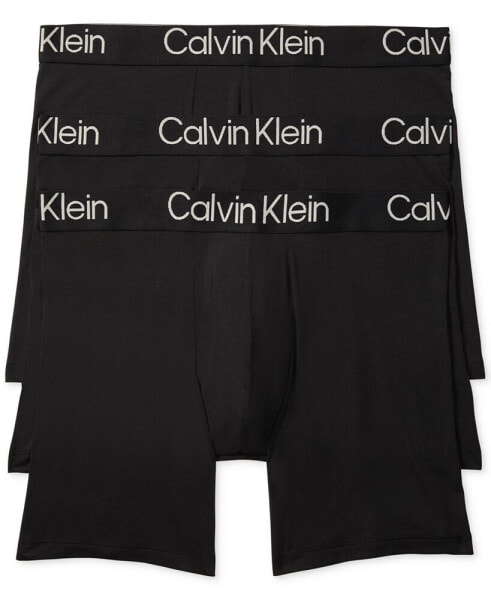 Белье Calvin Klein мужское 3-Pack Ультра мягкое модернизированное модальное белье-боксеры