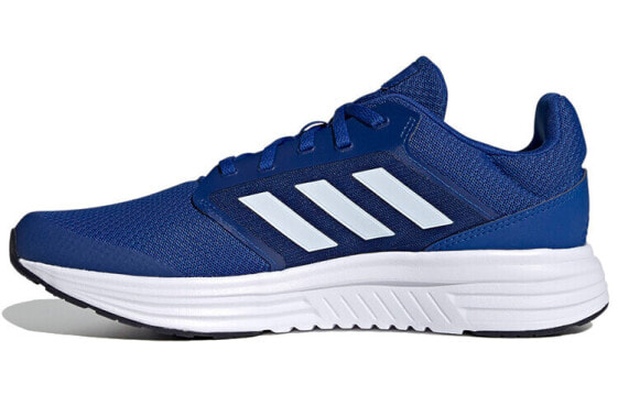 Кроссовки для бега Adidas Galaxy 5 в низком профиле, мужские, синего цвета